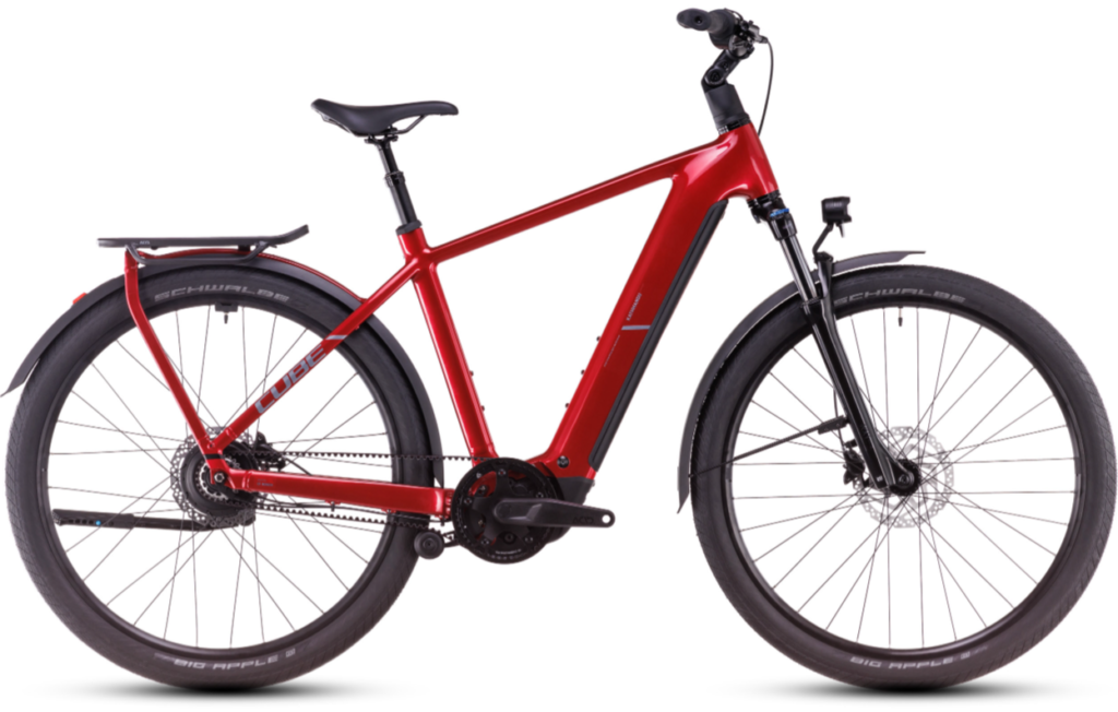 Cube Kathmandu Hybrid Comfort Pro 800 electricred'n'red
