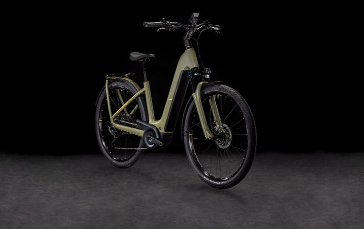 Cube Kathmandu Hybrid Pro 800 Easy Entry dustyolive'n'gold - Image 2